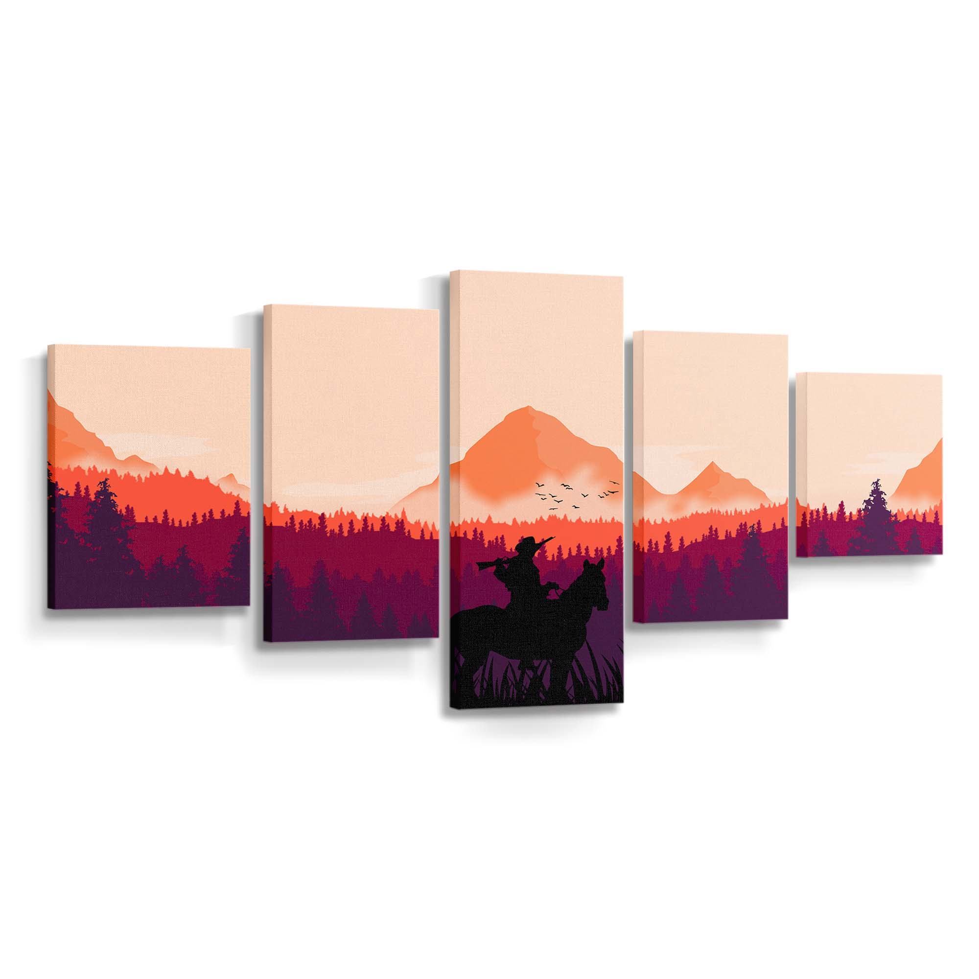 red dead redemption 2 minimal art 4k d7